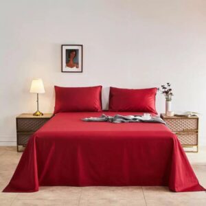 Plan solid BedSheet